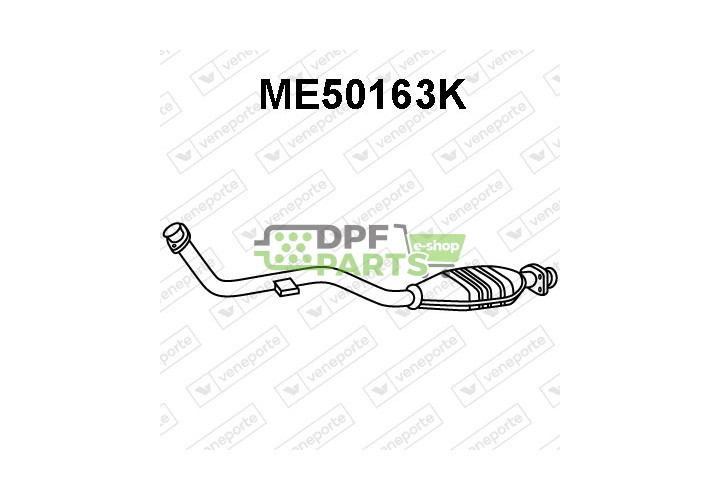 Katalizator MERCEDES - 2024902719  