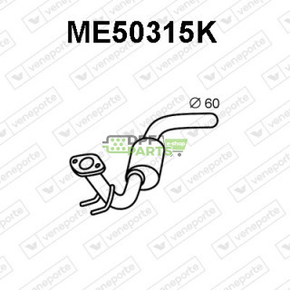 Katalizator MERCEDES - 6384903319 638490421980 6384904219