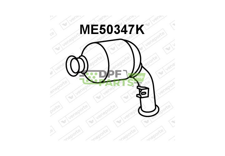 Katalizator MERCEDES - 2034902214 2034904136 2034904336