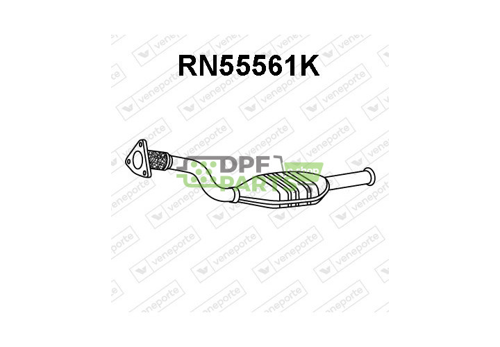 Katalizator RENAULT - 7700427818 8200162117 8200187117