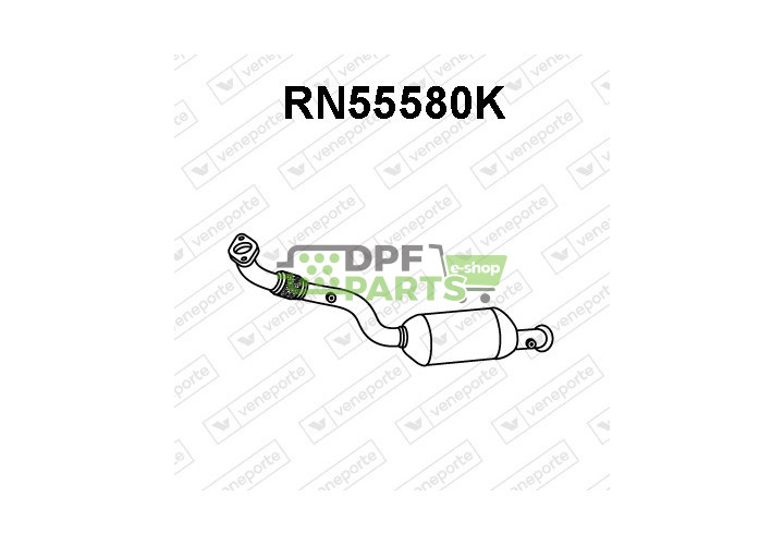 Katalizator NISSAN / RENAULT - 2001000Q0J 2001000Q0N 2001000Q1E