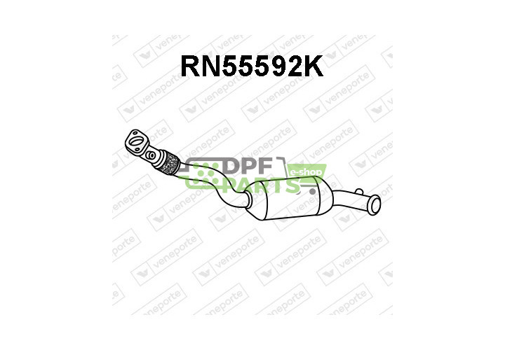 Katalizator RENAULT - 7700425494 7700431818 8200122428