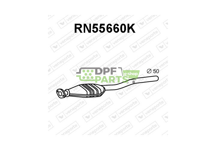 Katalizator RENAULT - 7700420354 7700426343 7700426943