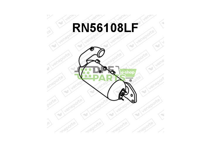 Katalizator DACIA / INFINITI / MERCEDES / NISSAN / RENAULT - 1564902500 2080000Q0M 2080000Q0N