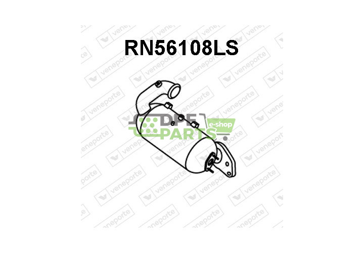 Katalizator DACIA / INFINITI / MERCEDES / NISSAN / RENAULT - 1564902500 2080000Q0M 2080000Q0N