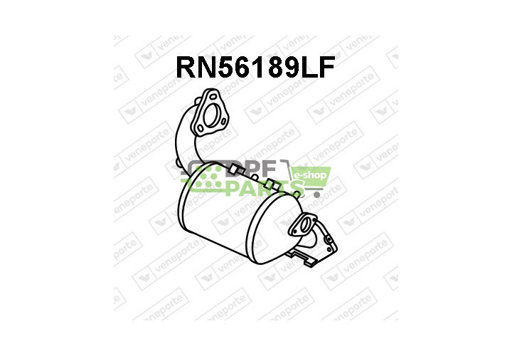 Katalizator NISSAN / RENAULT - 208A03087R 208A06448R 208A08012R