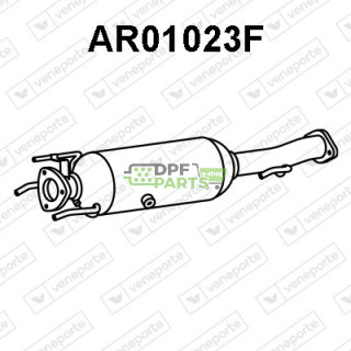 Filtry pevných částic DPF ALFA ROMEO - 51780162 51800537 51819779
