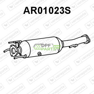 Filtry pevných částic DPF ALFA ROMEO - 51780162 51800537 51819779