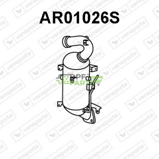 Filtry pevných částic DPF ALFA ROMEO / FIAT / JEEP / LANCIA / OPEL / SUZUKI / VAUXHALL - 1370425080 1374349080 1413079J80H02