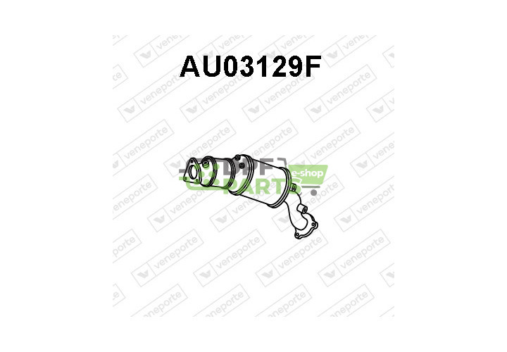 Filtry cząstek stałych DPF AUDI - 8K0254750NX 8K0254751HX 8K0254751JX