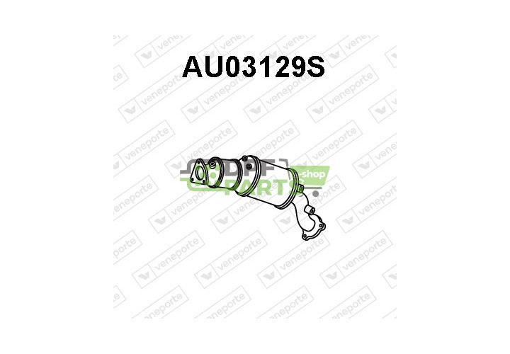 Filtry cząstek stałych DPF AUDI - 8K0254750NX 8K0254751HX 8K0254751JX