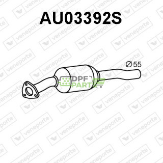Filtry pevných částic DPF AUDI - 4F0131701BN 4F0131701CK 4F0254800C