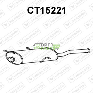 Tlumič CITROËN - 1726CA 1726GA 1726GE