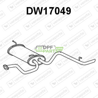 Tlumič DAEWOO - 96564101 96603788