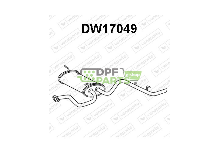 Tlumič DAEWOO - 96564101 96603788