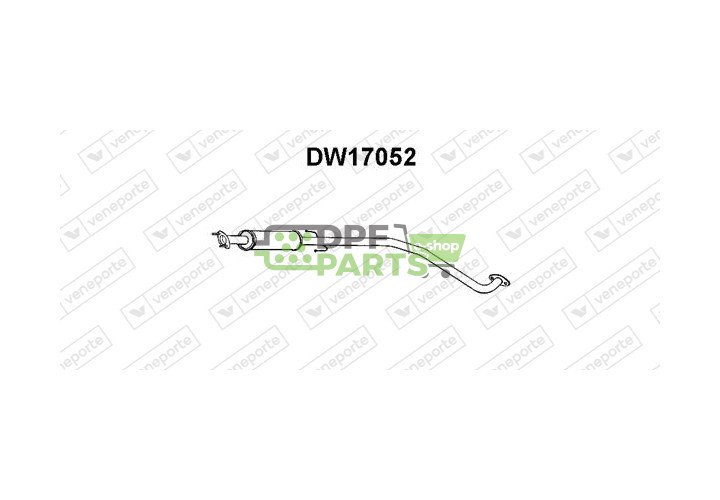 Tlumič CHEVROLET / DAEWOO - 96536882 96536912