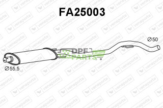 Tlumič FIAT / OPEL - 13154475 55180388 5852320