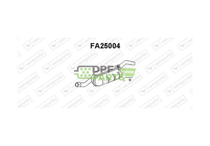Tlumič FIAT / SEAT - 4322746 4375594 5882445