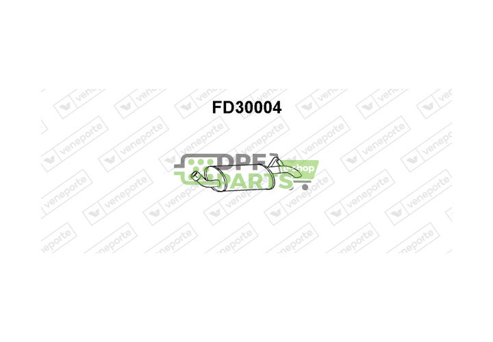 Tlumič FORD - 1460185 1659723 5026788