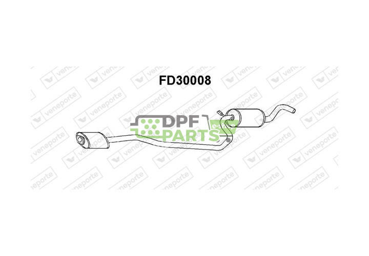 Tlumič FORD - 1460247 1659786 6189444
