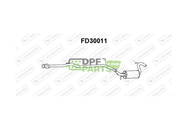 Tlumič FORD - 1507217 5018641 5020034
