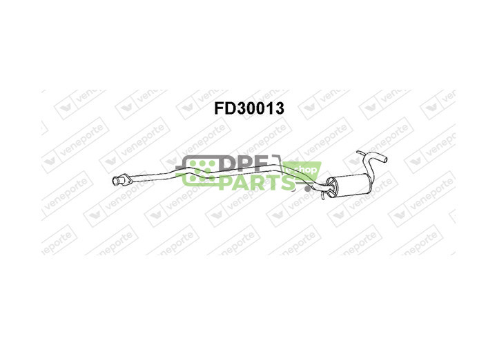 Tlumič FORD - 1495903 1659968 5018615