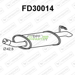 Tlumič FORD - 1659727 6188121 6587738