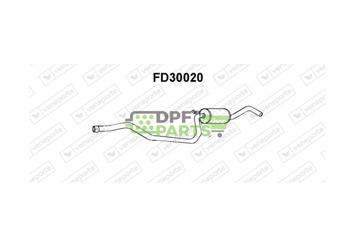 Tlumič FORD - 1493198 5029639 5029641