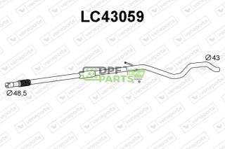 Tlumič CHRYSLER / LANCIA - 52090901 52151483 