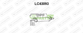 Tlumič LANCIA - 7672043 7674576 7704067