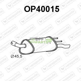 Tlumič OPEL / VAUXHALL - 5852045 5852735 5852960