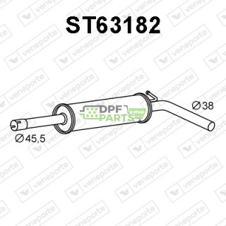 Tlumič SEAT / SKODA / VOLKSWAGEN - 6Q0253209BH 6Q0253209J 6Y0253209C