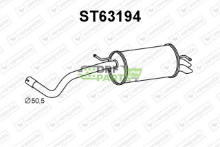 Tlumič SEAT / SKODA / VOLKSWAGEN - 6Q6253609AE 6Q6253609AF 6Q6253609AL
