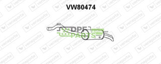 Tlumič VOLKSWAGEN - 074253609AL JZW253609BP 