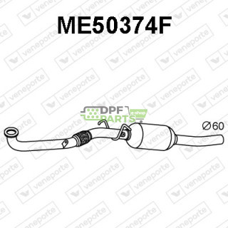 Filtry pevných částic DPF MERCEDES - 1694900092 1694900419 1694900592