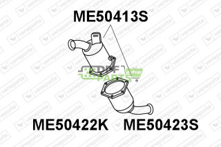 Filtry pevných částic DPF MERCEDES - 2034908314