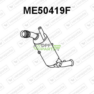 Filtry pevných částic DPF MERCEDES - 2044907436