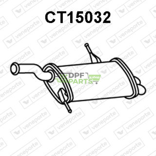 Tlumič CITROËN - 173096 1730KQ 