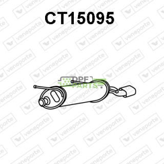 Tlumič CITROËN - 1726H3 1726L5 1726R9