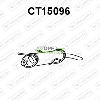 Tlumič CITROËN - 172698 172699 1726A0