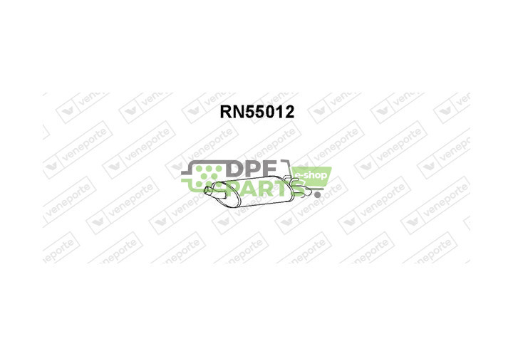 Tlumič RENAULT - 7700752644 7700876251
