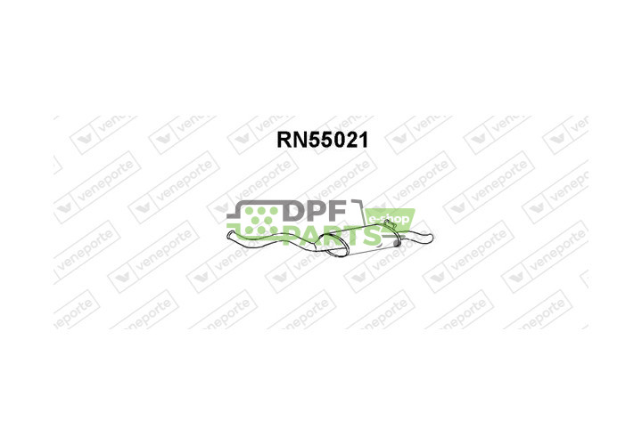 Tlumič RENAULT - 7700793909 7700800565 7700876262