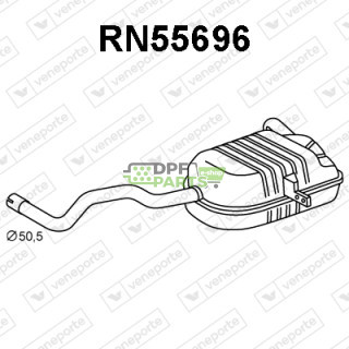 Tlumič RENAULT - 8200189571 8200189575 8200276003