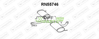 Tlumič RENAULT - 7700423138 7700423139 7700830558