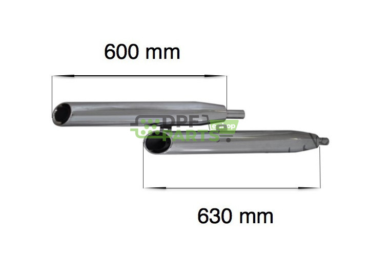 Tłumik / Yamaha Drag Star 650 do rocznika 2005