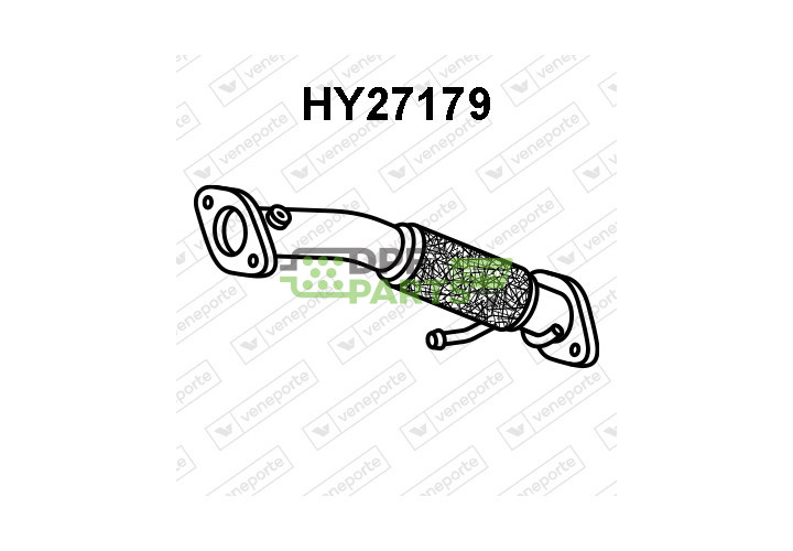 Výfuková trubka i30 III 1.0T-GDi L/H/Br 12/16-06/20 - 28610G4100 28610G4120