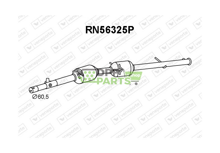 Katalizator SCR TRAFIC III/TALENTO II/NV300 2.0Blue dCi/EcoJet Fg/Bu/PkT 06/19- - 2001000Q3G 200102395R 6000620856