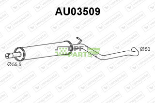 Tlumič A3 III/GOLF VII/GOLF SPORTSVAN 1.4TFSi/TSi 09/12-08/20 - 5Q0253209BQ 5Q0253209P