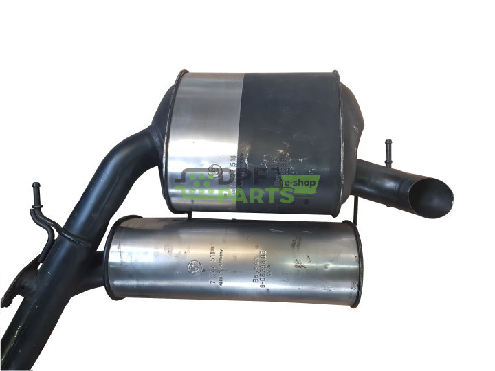 Tłumik układ końcowy i środkowy BMW 7 E65 E66 330d - 3.0 - 18307539745 18107522522 18307559229 7505795 7505797 7522518