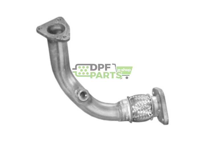 Rura kolektorowa Fiat Seicento 0.9S/SX [nierdz.], Polmo 07.286 A, OE 46 521 906